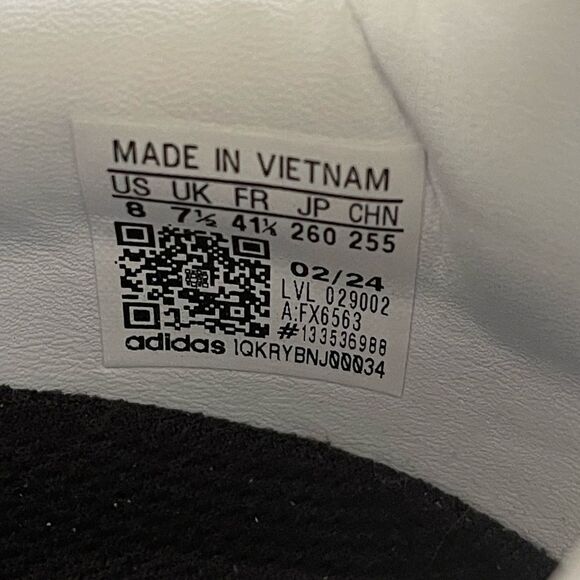 Adidas Gazelle ADV Low Top Black Suede Sneakers - Picture 8 of 8